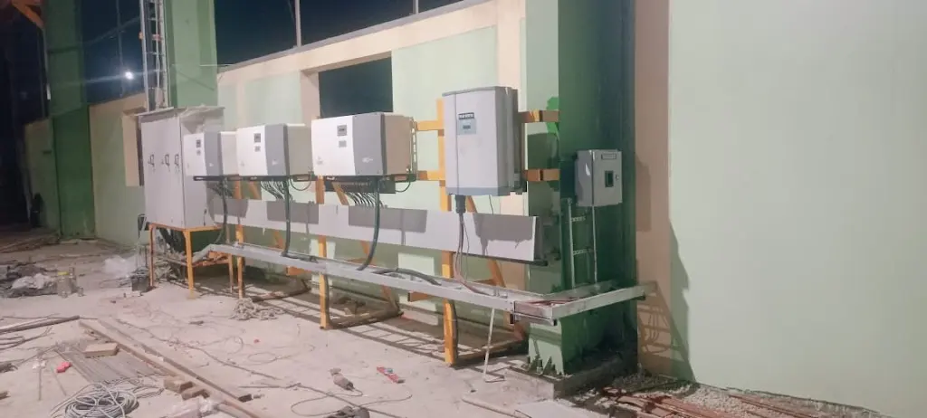 Commercial rooftop solar plant installed by Suntrik, photo 2